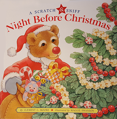 A Scratch & Sniff Night Before Christmas book cover