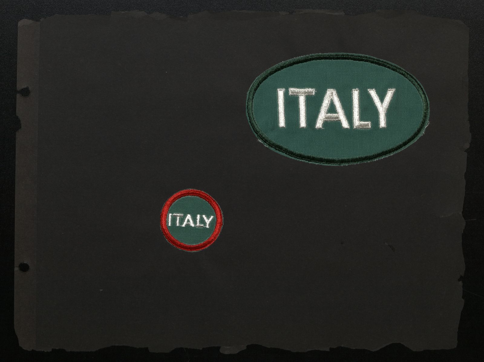 "Italy" badges