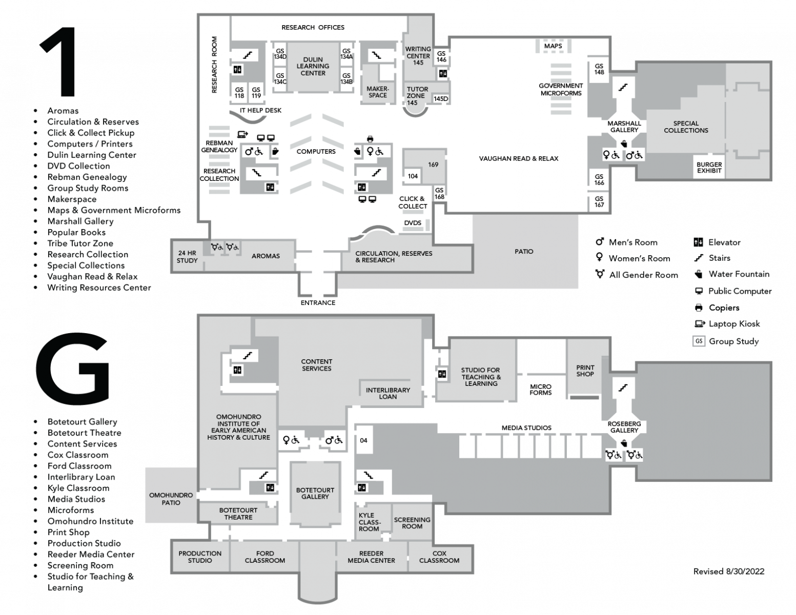 First floor and ground floor floorplan