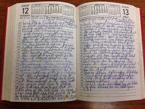 Hilda Caley Noble's Diary Entry for July 12-13, 1965