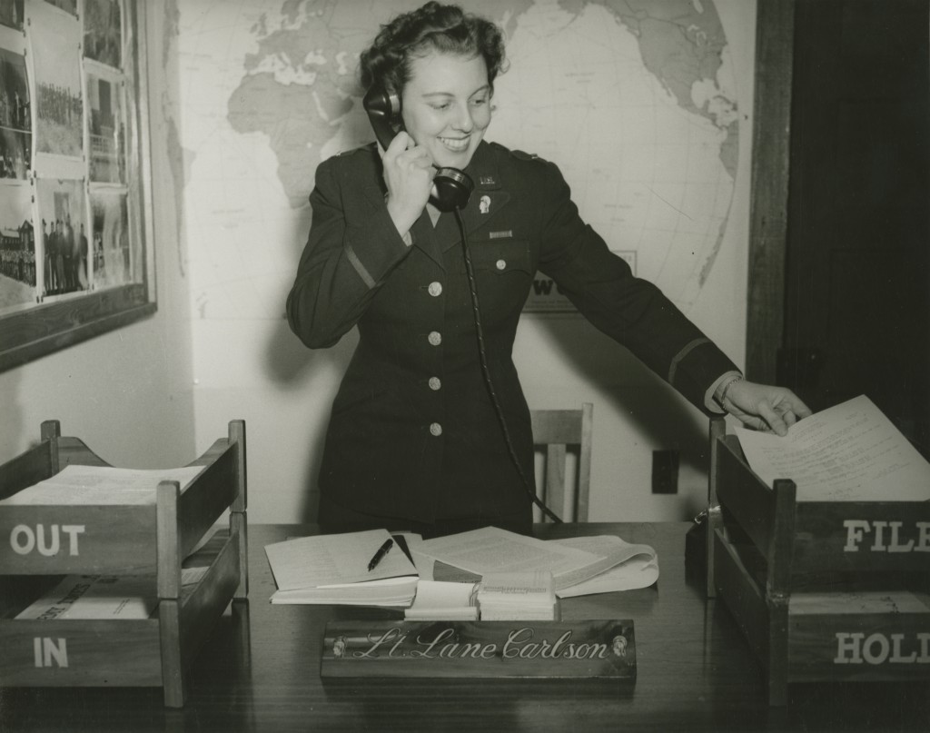 Photo of Lane Carlson, circa 1948. Lane Carlson Papers, Mss. Acc. 2014.026.