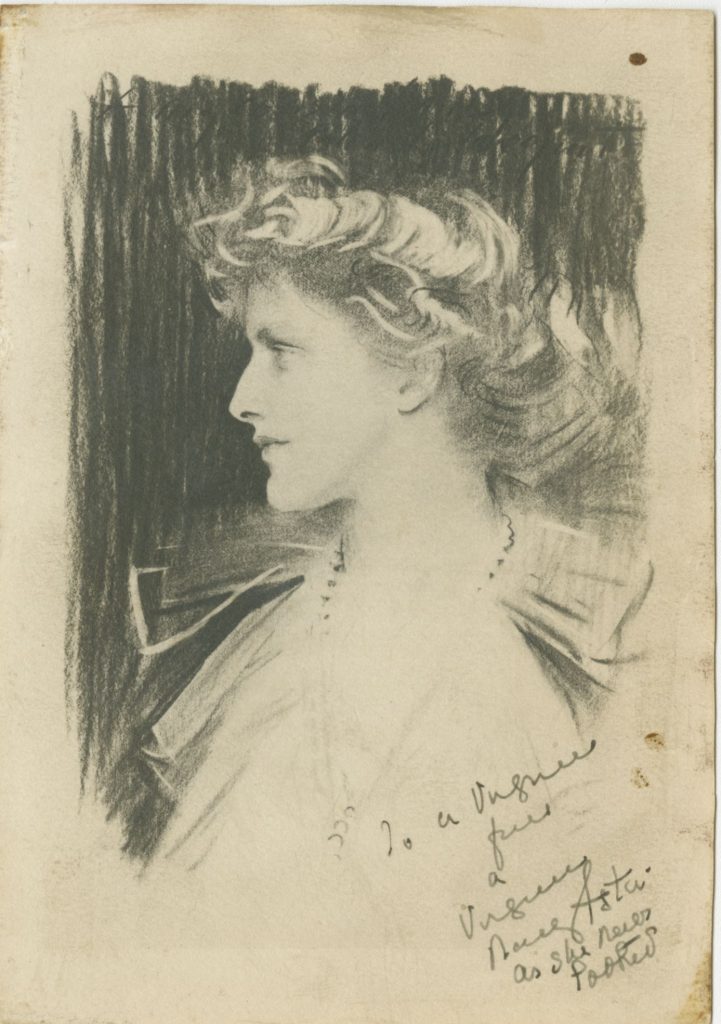To A Virginian from a Virginian Nancy Astor as she never looked.
