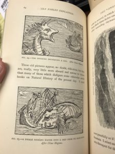 Fig. 24.--The Physeter Inundating A Ship; Fig. 25.--A Whale Pouring Water Into A Ship From Its Blow-Hole. Lee, "Sea Fables Explained," 64.