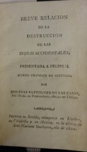Title page for the same 1822 edition, printed in Spanish in Mexico (Rare Book F1411 .C316 1822)