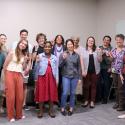 ASL class of spring 2024 at Swem Library