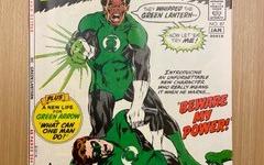 Green Lanterns Hal Jordan and John Stewart appear on the cover of Green Lantern 87